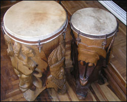 Ogido nla & kekere drums