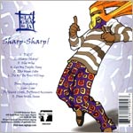 Sharp-Sharp! CD back cover